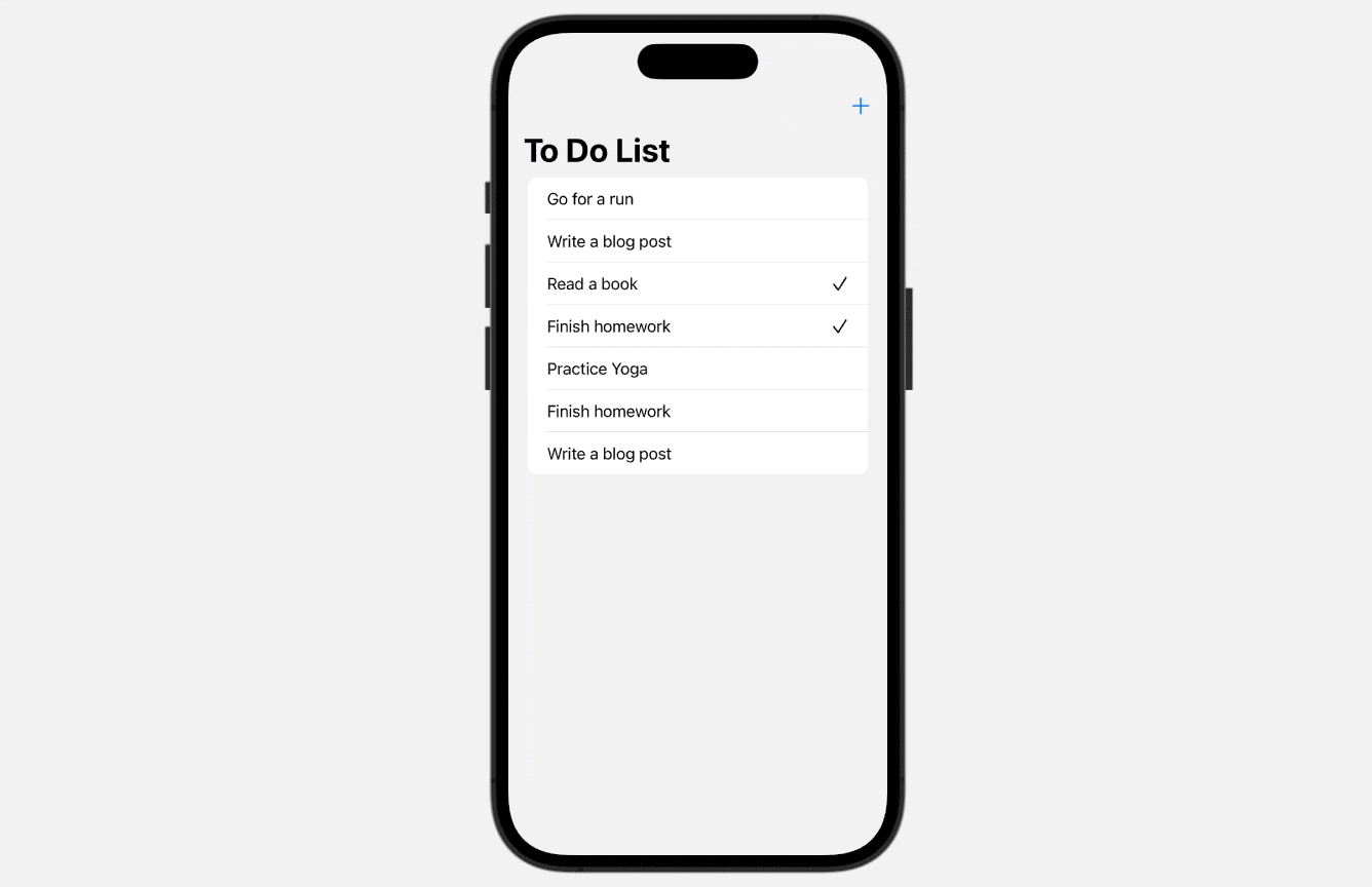 圖 52.2. 簡單的 ToDo App