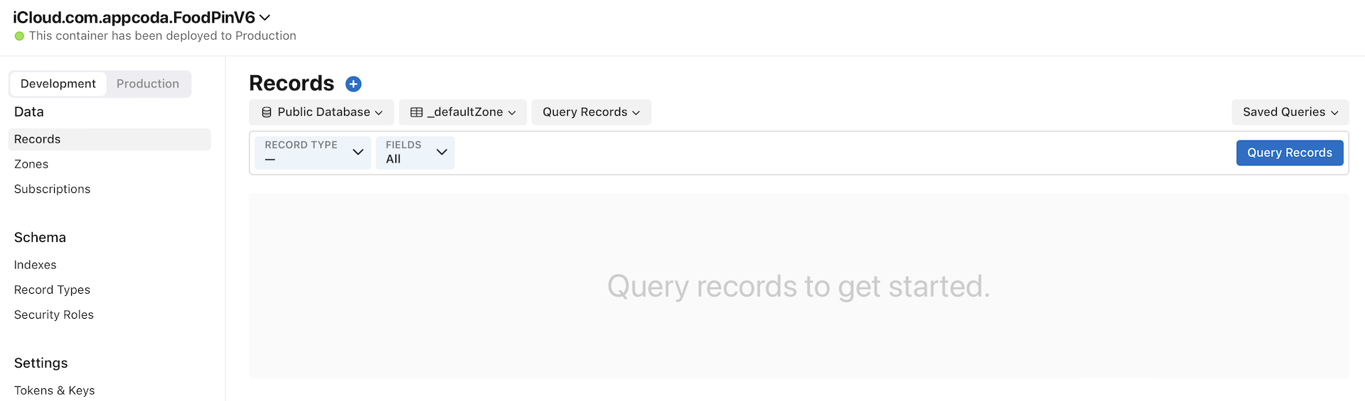 圖 23.11. 選擇公共資料庫
