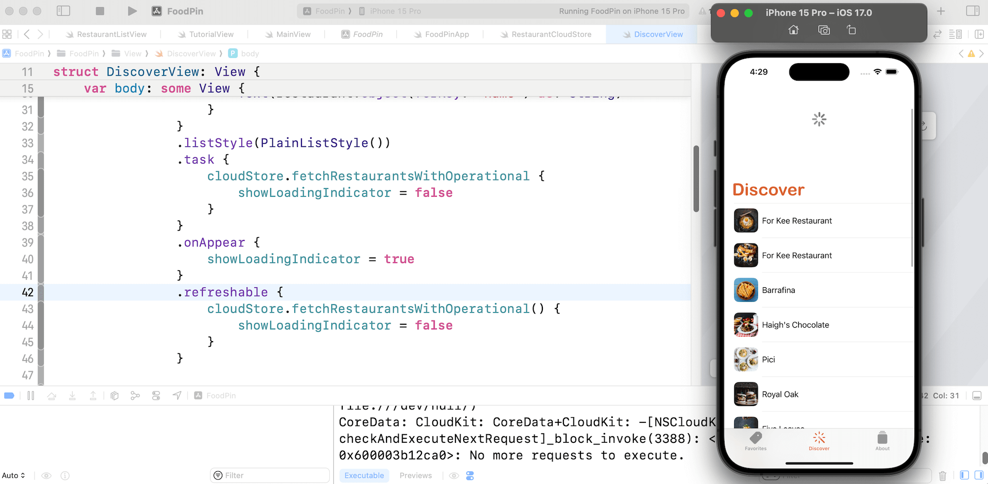 圖 23.20. 下拉更新