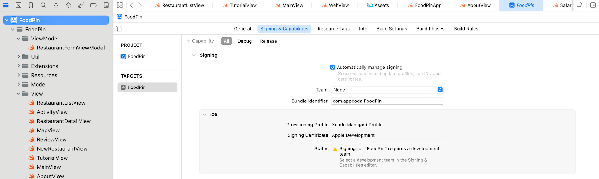 圖 23.4. 使用你的開發者帳號登入