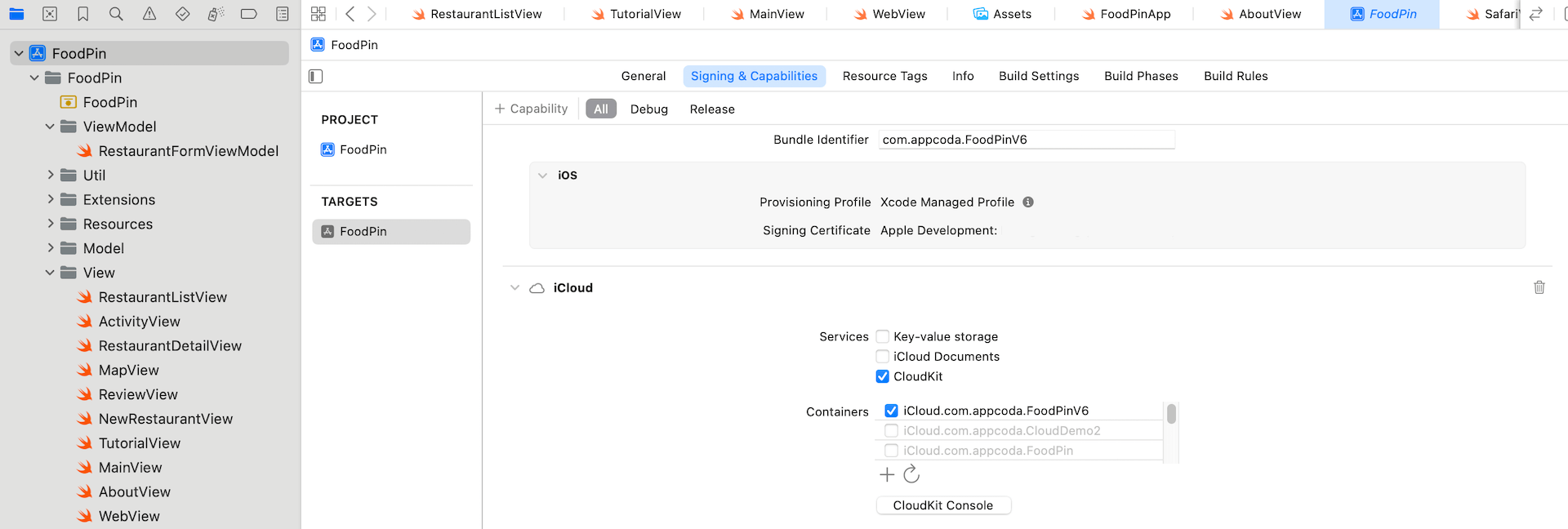 圖 23.6. 建立一個新容器