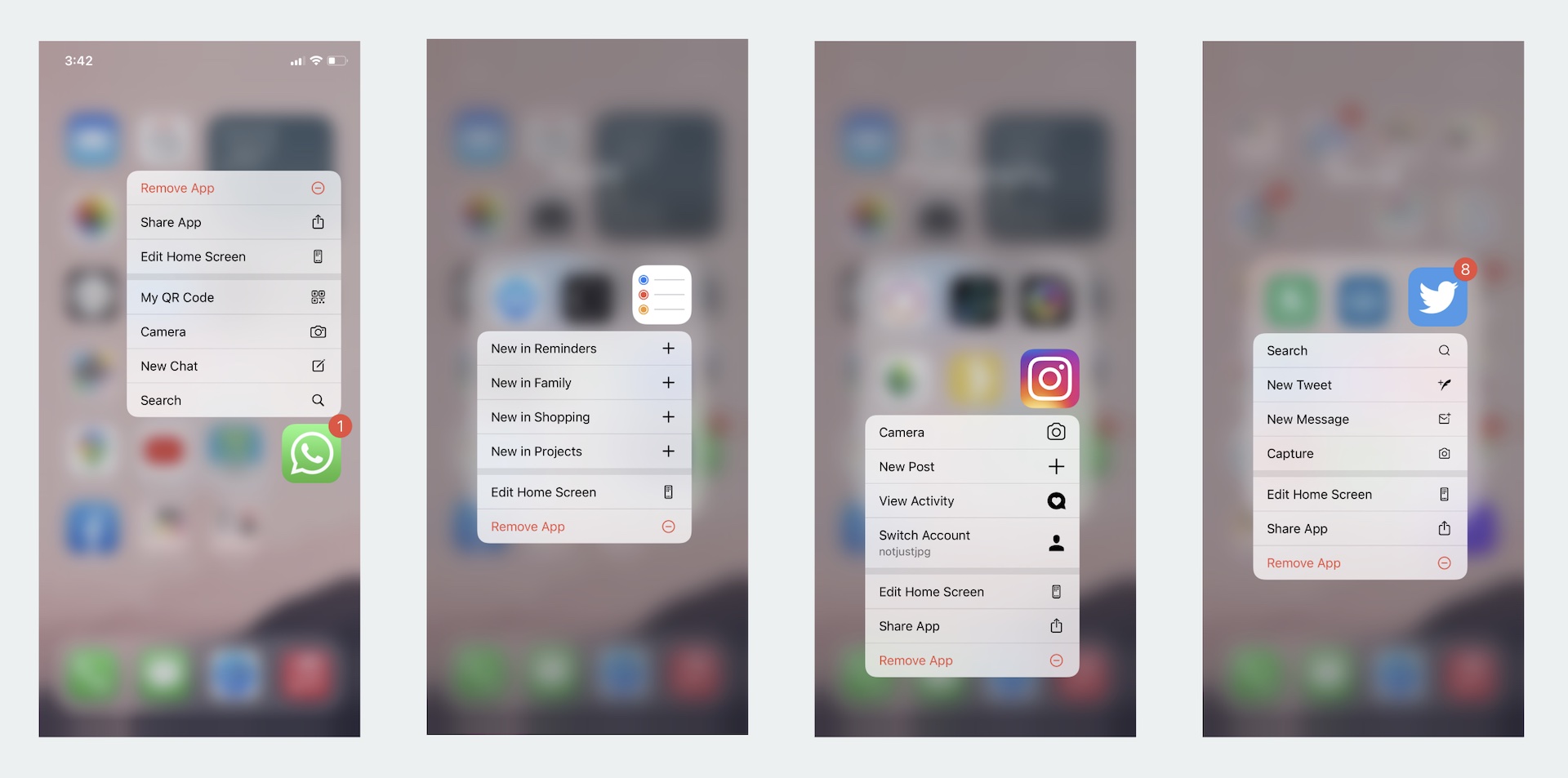 圖 28.2. 快速動作小工具
