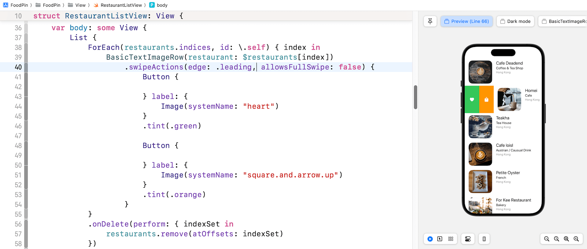圖 10.4. 加入滑動動作