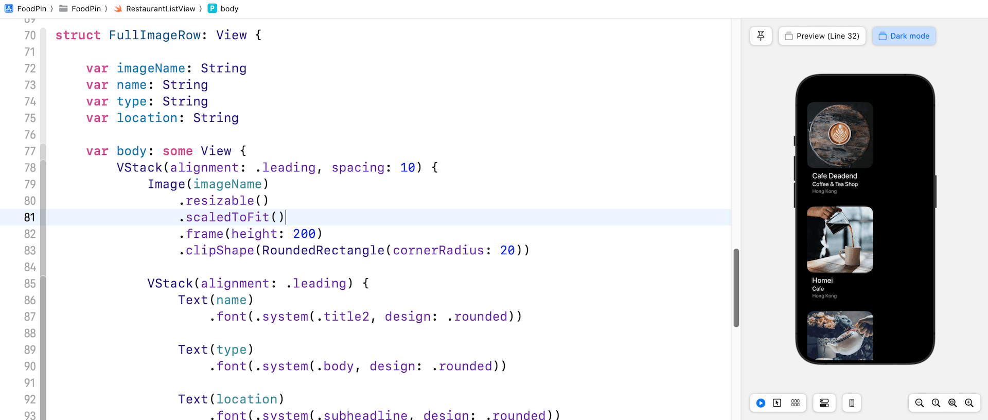 圖 8.6. 使用scaledToFit 修飾器