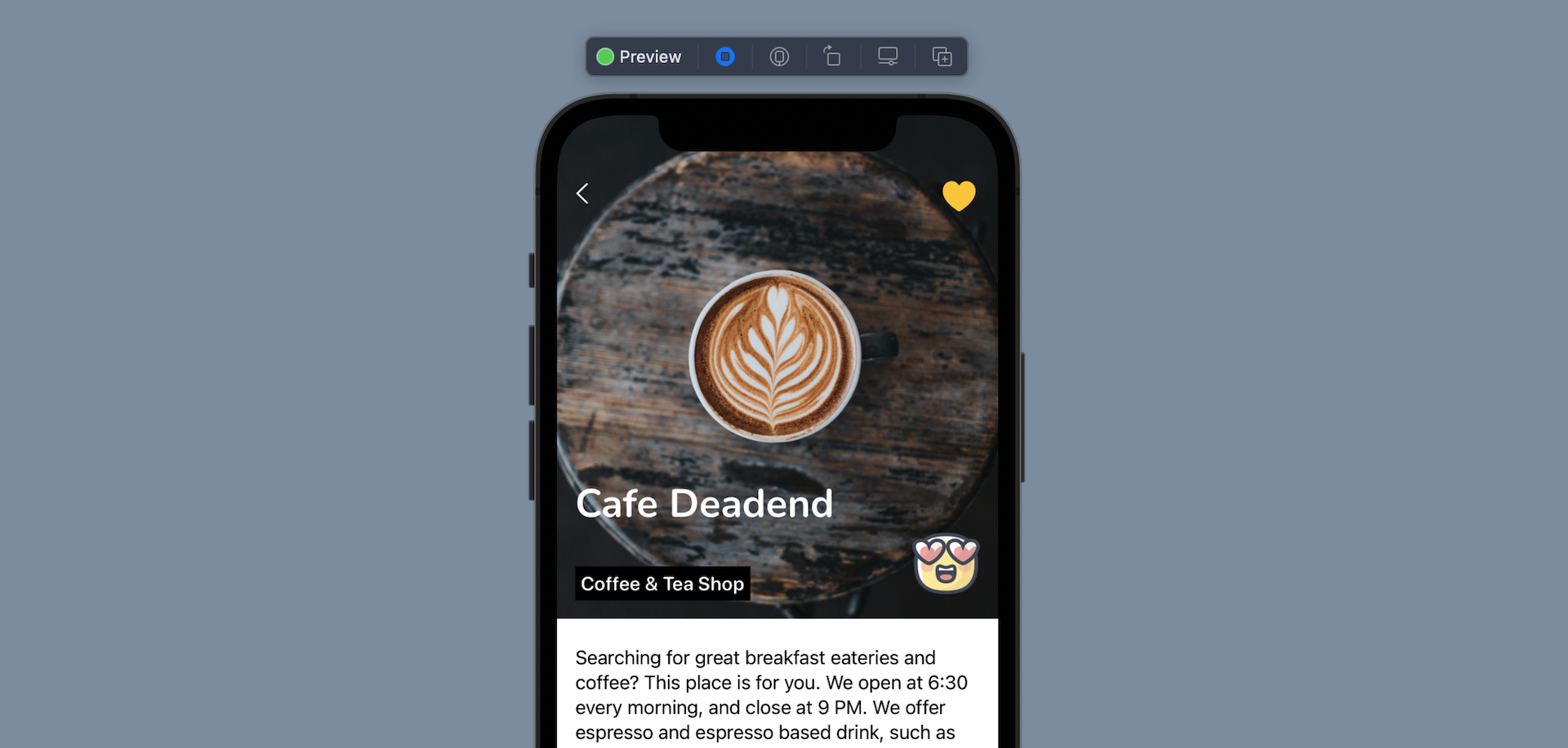 圖 16.1. 在細節視圖中顯示評分