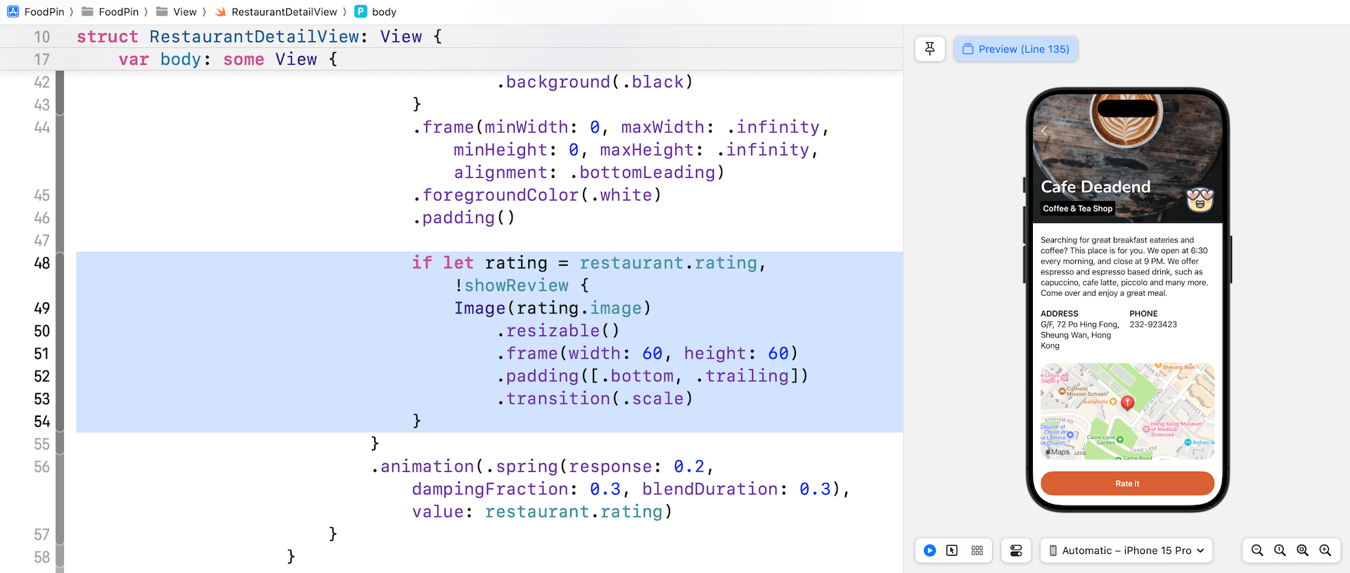 圖 16.3. 顯示評分圖示