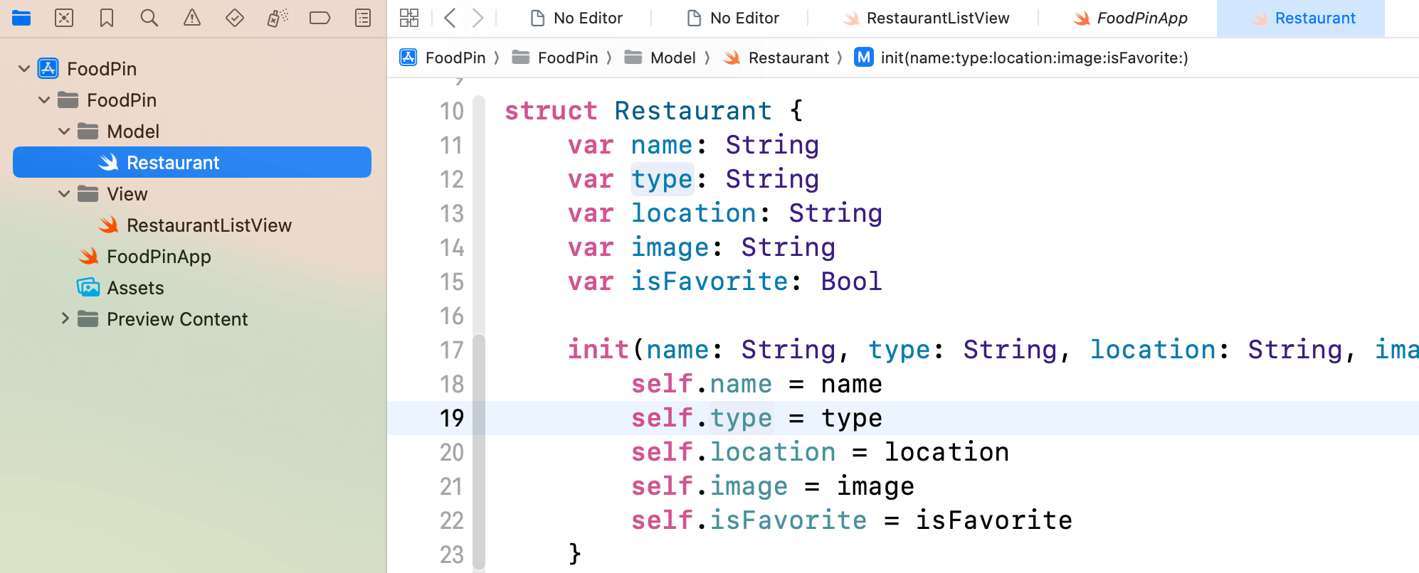 圖 9.7. 將專案檔組織到群組