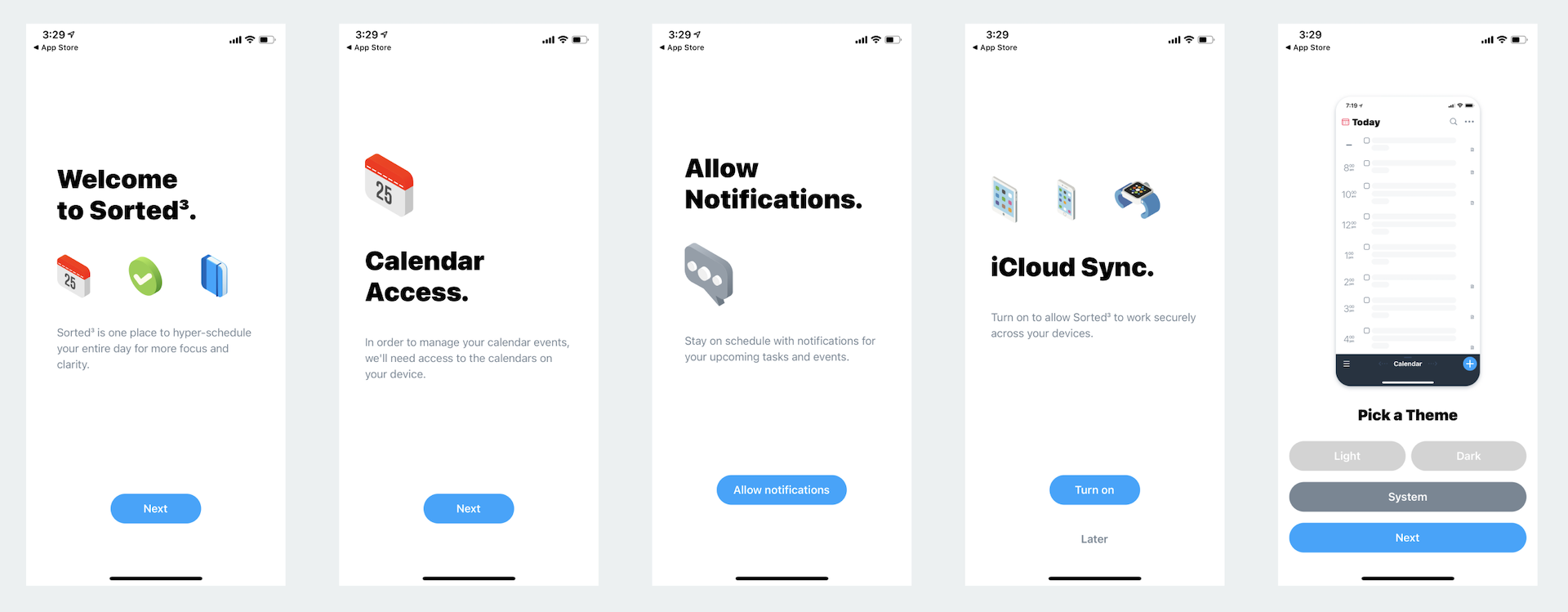 圖 20.1. 　Sorted 的導覽畫面範例
